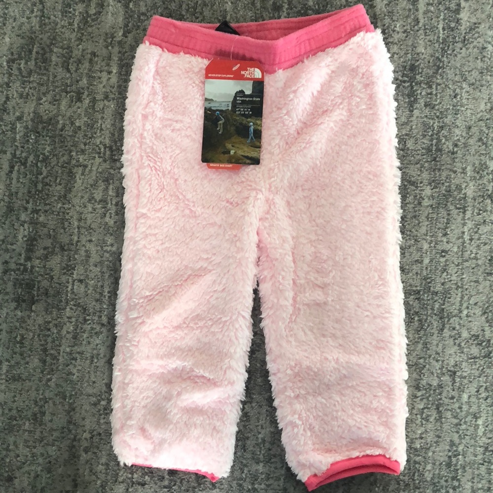 The north face plushee pants infant coy pink